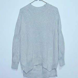 “ALL SAINTS BRAND” LIGHT GREY 100% COTTON SWEATSHIRT